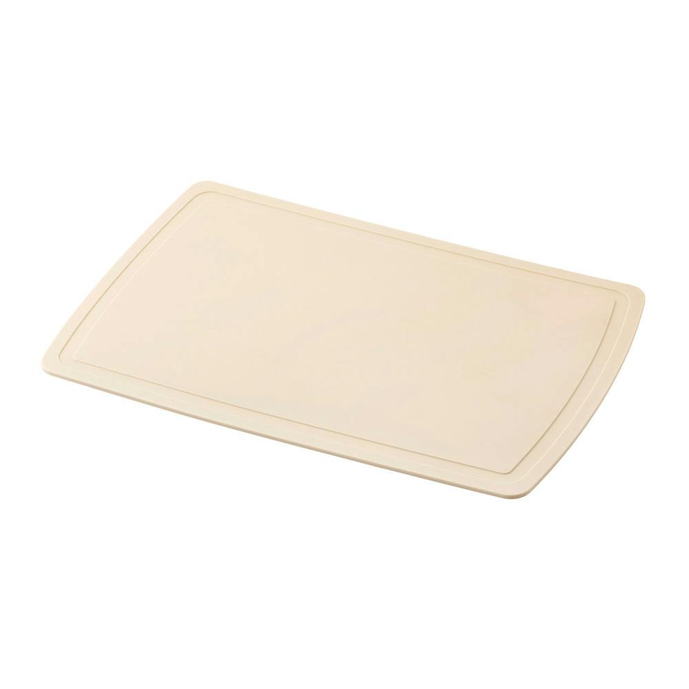傷がつきにくい抗菌まな板 ベージュ 幅38cm 奥行25cm 高さ0.4cm