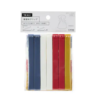 袋留めクリップ マルチ 16本入り