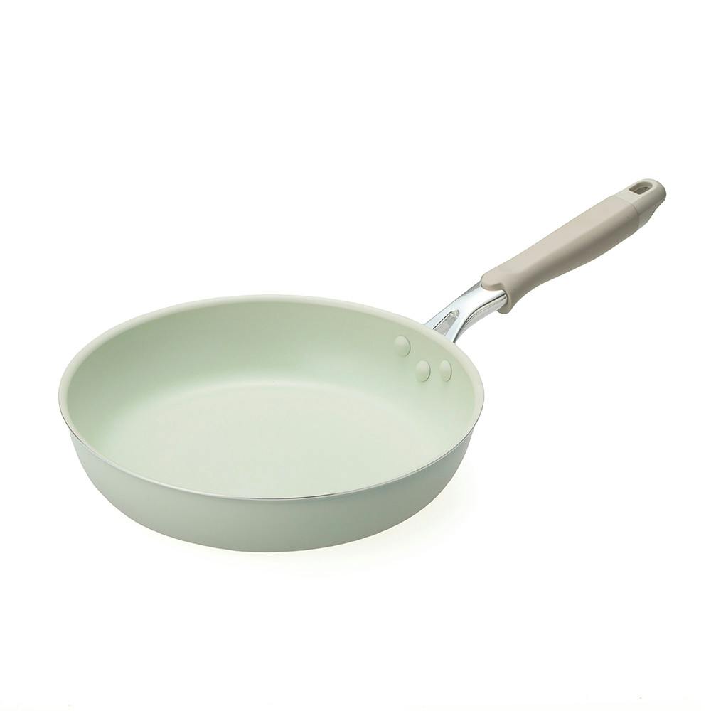 ガス火専用ふっ素コートフライパン ミントグリーン 26cm | フライパン