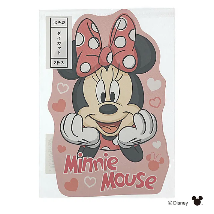 カインズ ダイカットポチ袋 ミニーマウス 2枚入