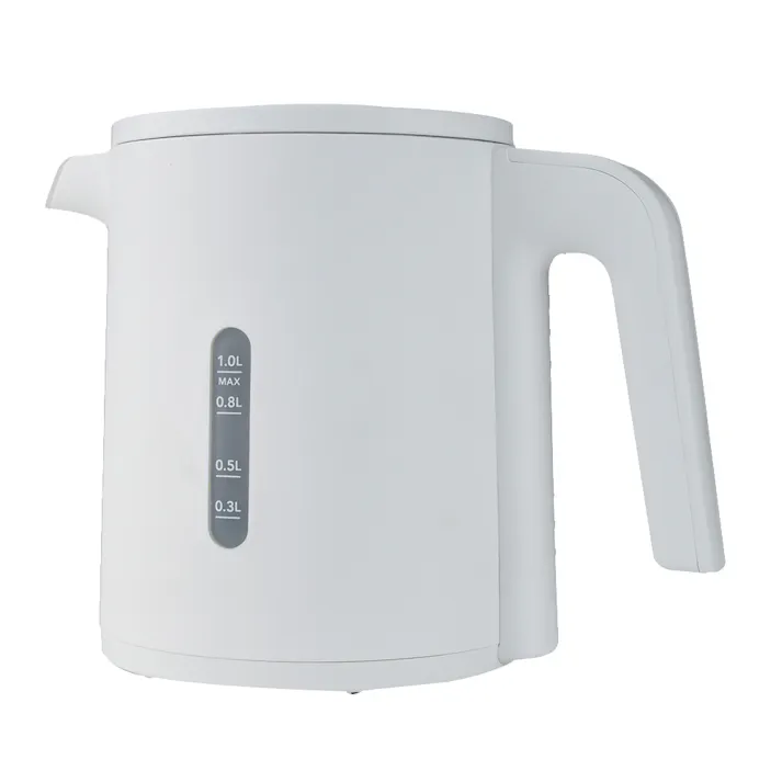 持ちやすく注ぎやすい 転倒湯漏れ防止ケトル 温度調節付き ホワイト CZ-SOYK1200-WH