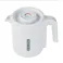 持ちやすく注ぎやすい 転倒湯漏れ防止ケトル 温度調節付き ホワイト CZ-SOYK1200-WH