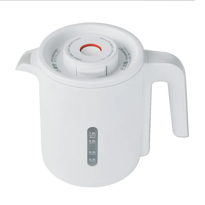 持ちやすく注ぎやすい 転倒湯漏れ防止ケトル 温度調節付き ホワイト CZ-SOYK1200-WH