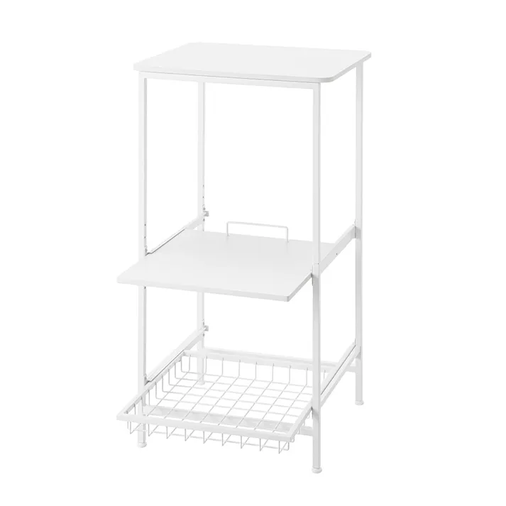 スライドできるレンジラック ホワイト J3