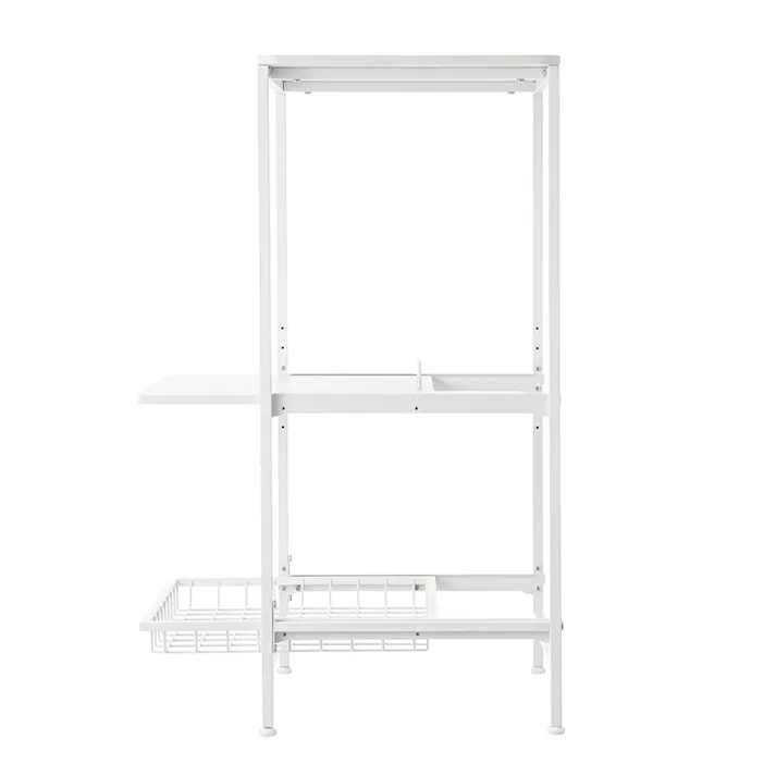 スライドできるレンジラック ホワイト J3