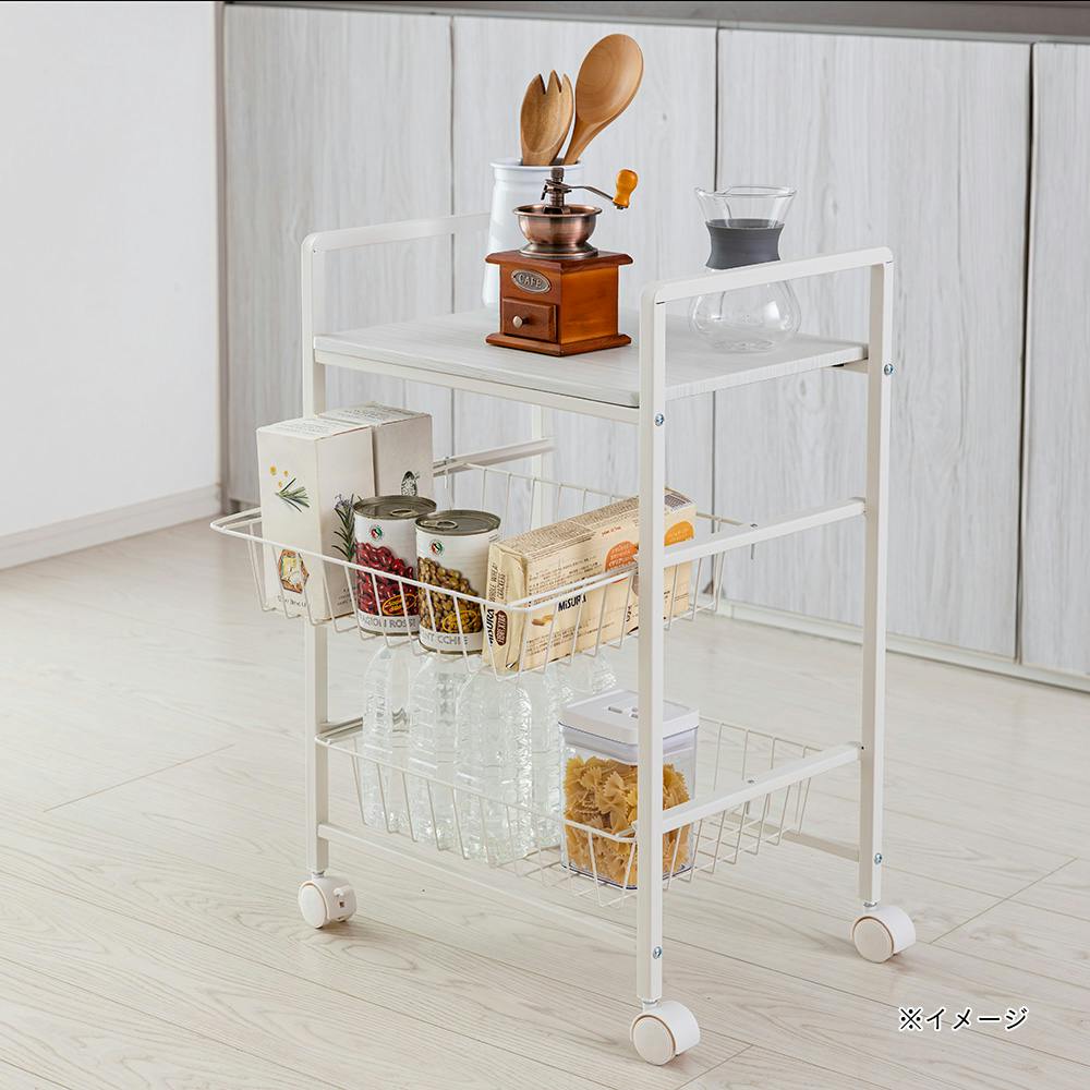 木天板付きキッチンワゴン J5 | キッチン収納・キッチン家具 通販