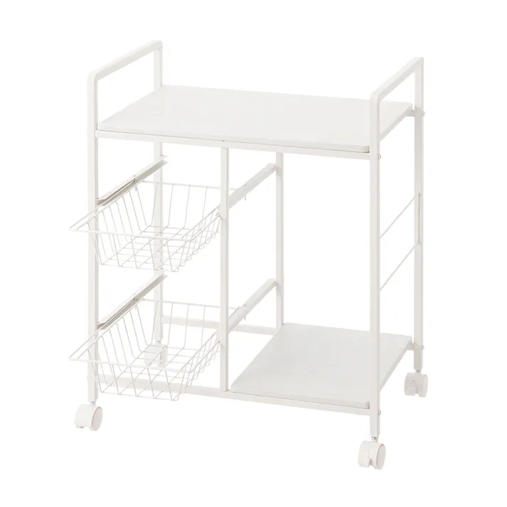 木天板付きキッチンワゴン ワイド J6