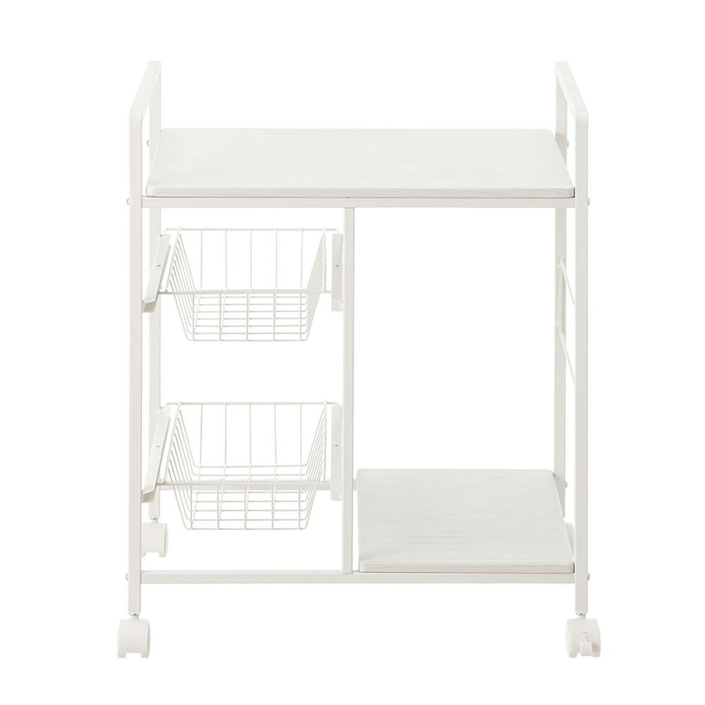 キッチンワゴン　no3474ホワイト キッチンワゴン no3474ホワイト キッチンワゴン no3474ホワイト