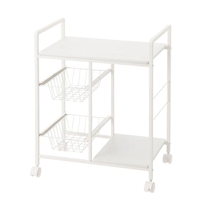 木天板付きキッチンワゴン ワイド J6