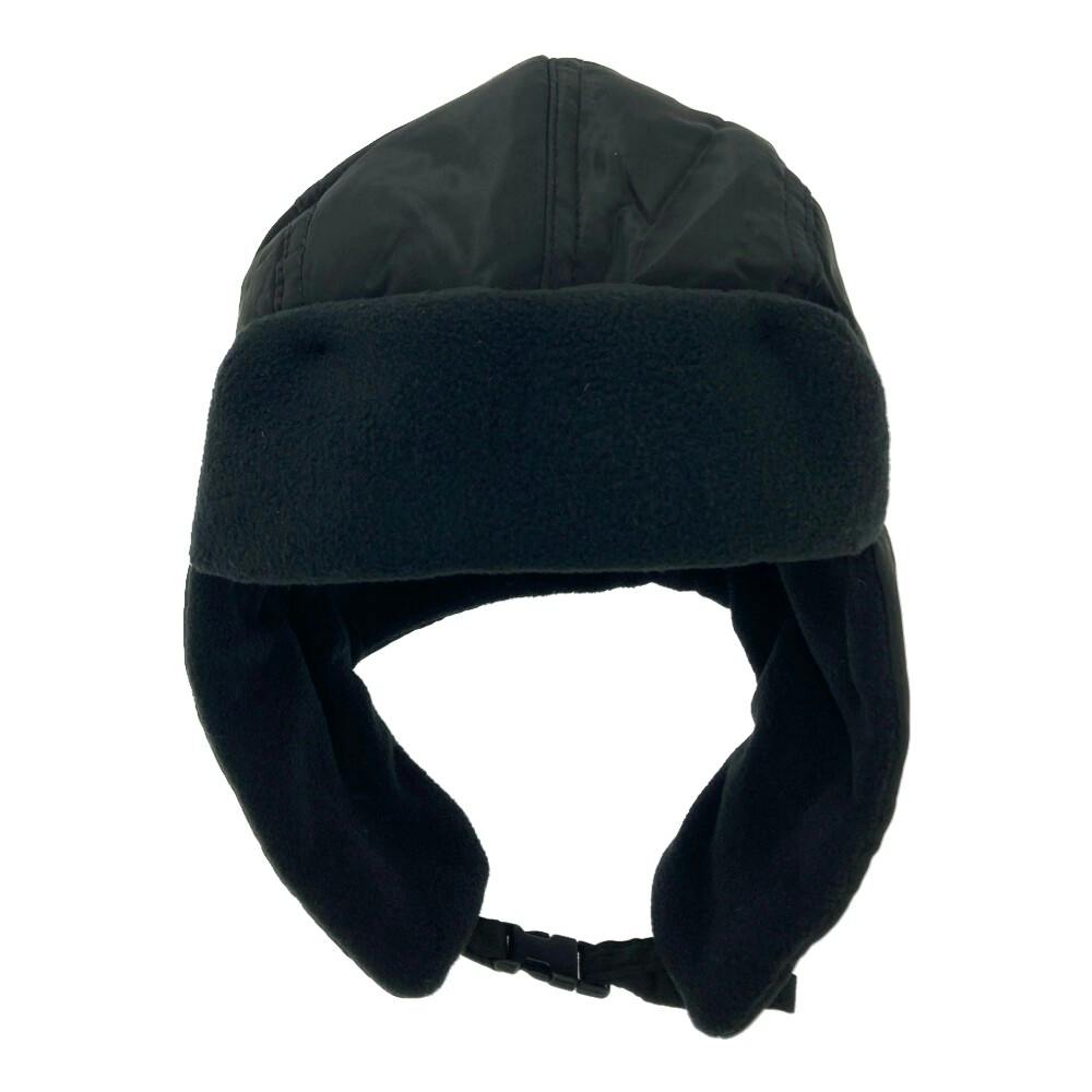 Hot fine 断熱耳当て付きキャップ ブラック フリーサイズ タオル・キャップ Hot fine 断熱耳当て付きキャップ ブラック フリーサイズ タオル・キャップ