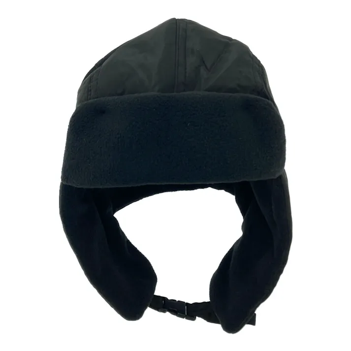 Hot fine 断熱耳当て付きキャップ ブラック フリーサイズ