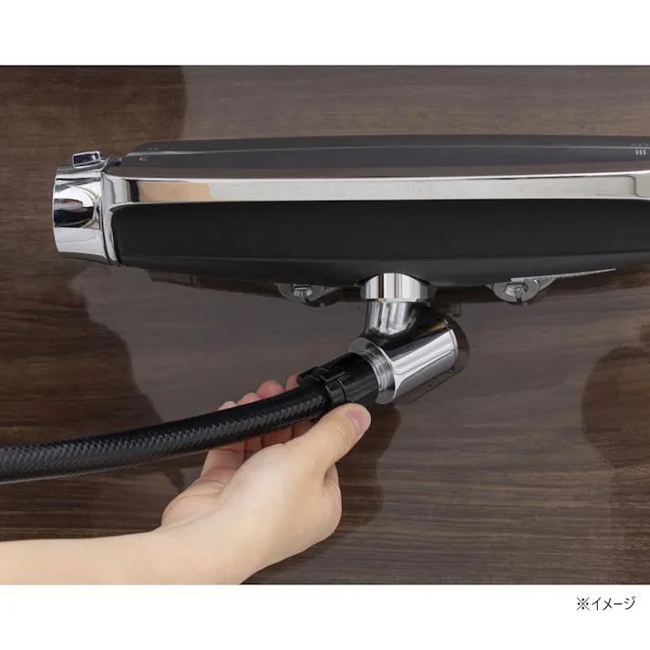 カインズ シャワーホース 1.6m ブラック