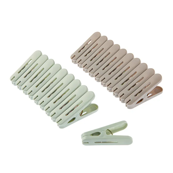 洗濯ピンチ グリーン/ホワイトグレー