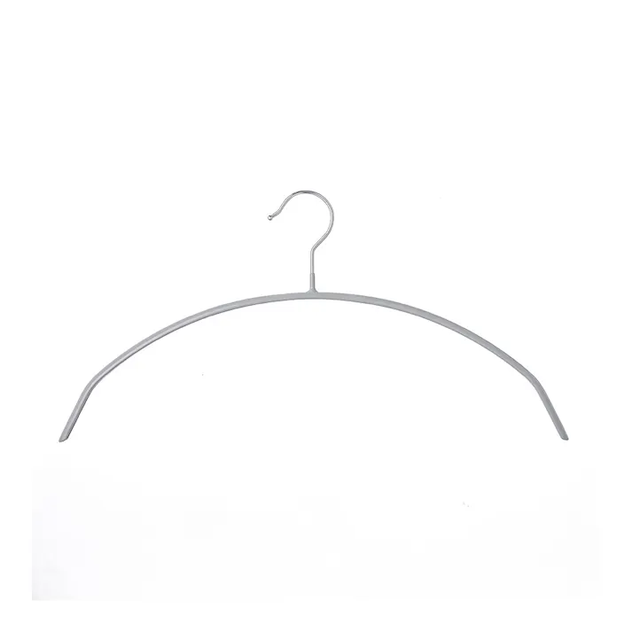 跡つきにくくすべらないスチールハンガー 3本組 グレー