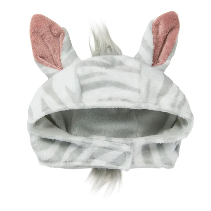 【送料無料】わんぐるみん帽子 しまうま ペット服(犬の服)