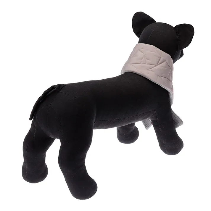 【送料無料】マフラー グレージュ ペット服(犬の服)