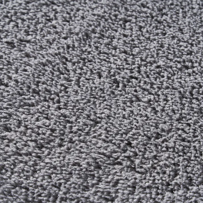 洗えるパズルラグマット プレーン グレー 幅38cm 奥行38cm 厚さ1.5cm