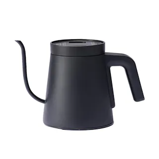 持ちやすく注ぎやすいカフェケトル 温度調節付き ブラック CZ-SOCK900-BK