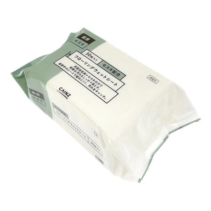 フローリングウェットシート 超厚手 セスキ配合 30枚入