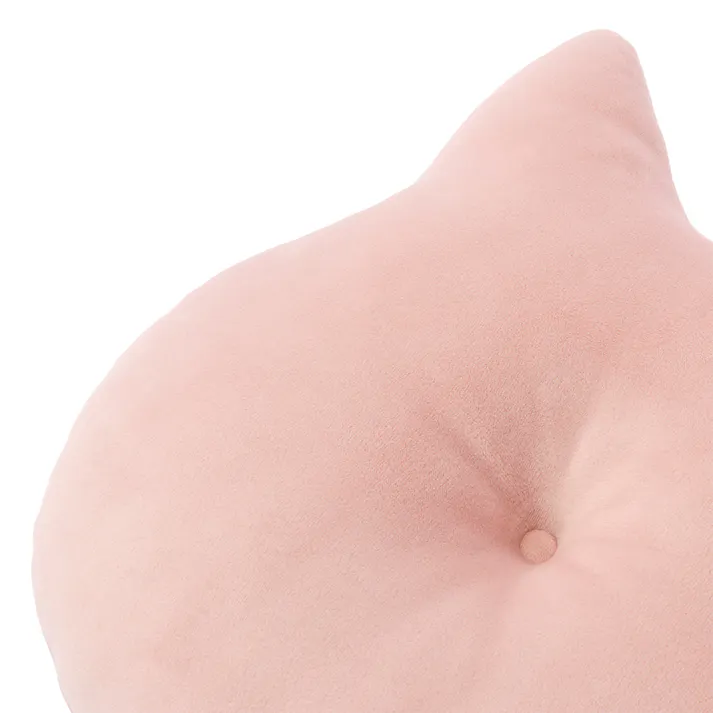 にゃんこクッション ピンク