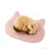 にゃんこクッション ピンク