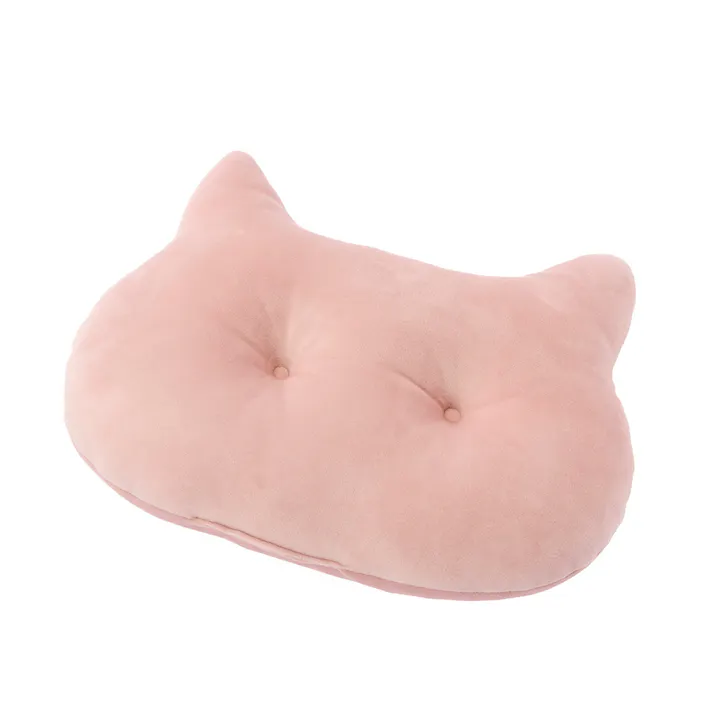 にゃんこクッション ピンク