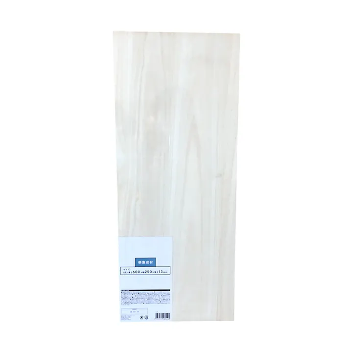 桐集成材 (約)幅250mm 長さ600mm 厚さ13mm