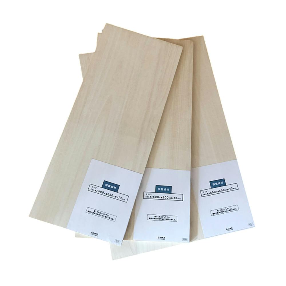 KahoRiho　追加購入分 桐集成材 (約)幅250mm 長さ600mm 厚さ13mm | 木材 通販