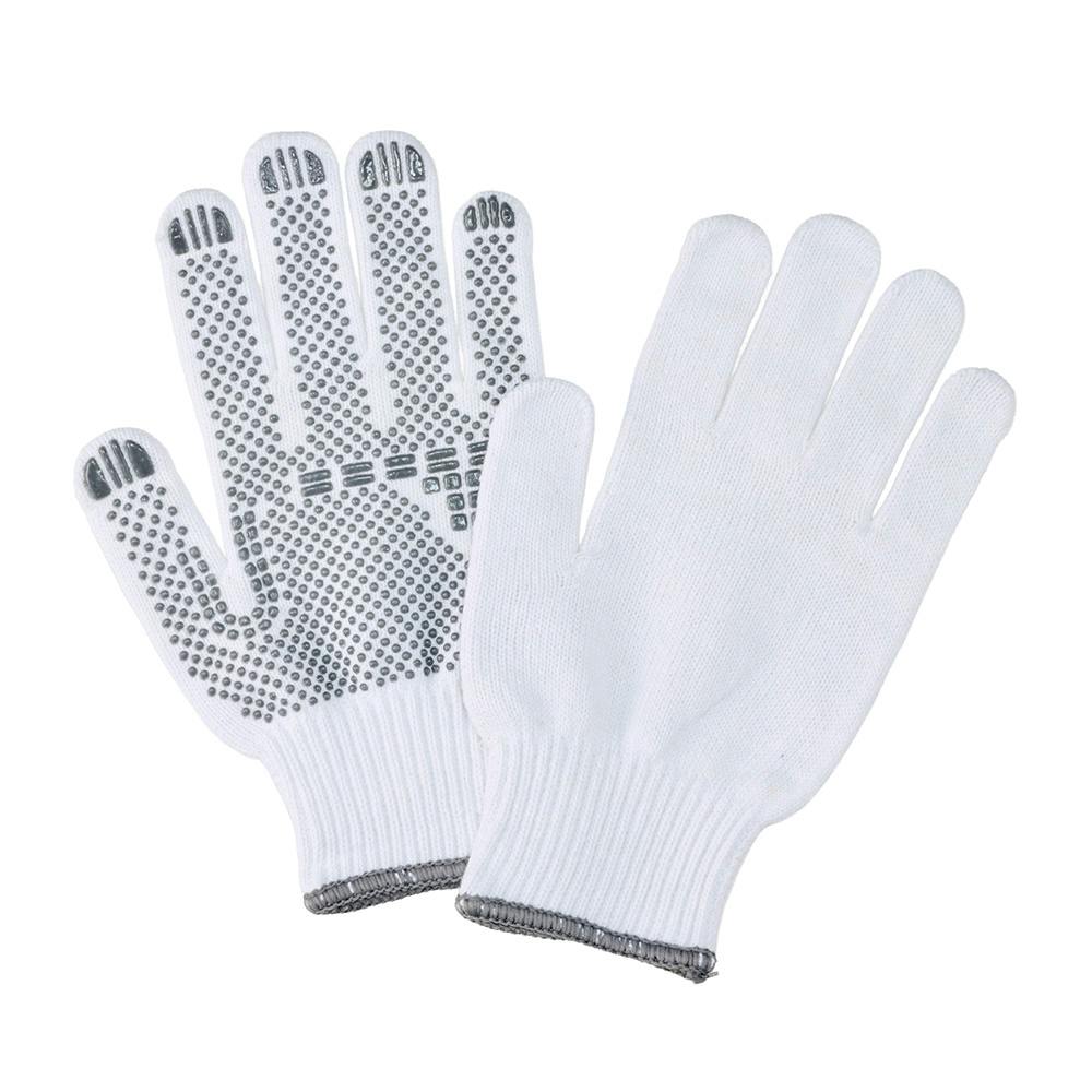 カインズ すべり止め付き 柔らかくフィットする軍手 12双組