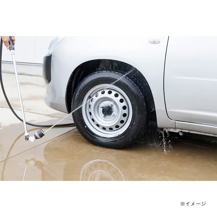 勢いよく水が出る サイクロンロングノズル