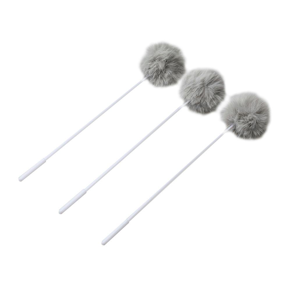 猫じゃらし3本セット グレー