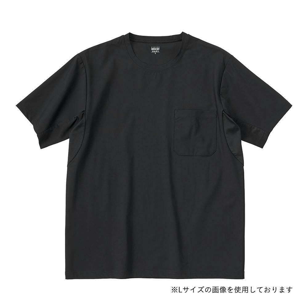 SDひんやりストレッチTシャツ 半袖 M ブラック | 作業着・作業服・安全