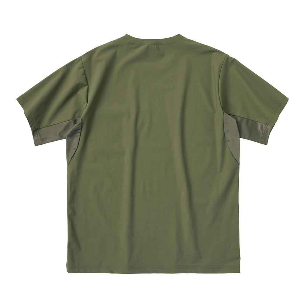 SDひんやりストレッチTシャツ 半袖 カーキ LL | 作業着・作業服・安全