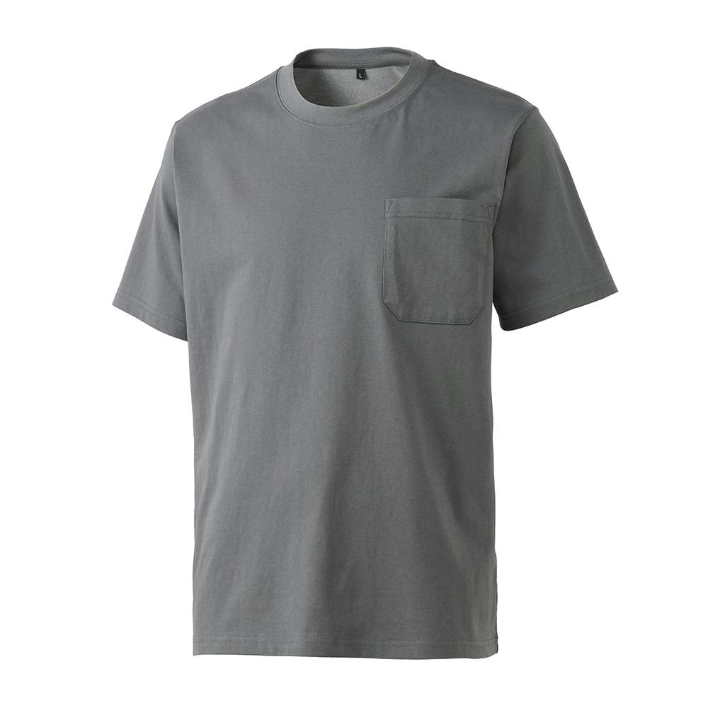 カインズ スピードドライ Tシャツ 丸首 杢ブラック L | 作業着・作業服