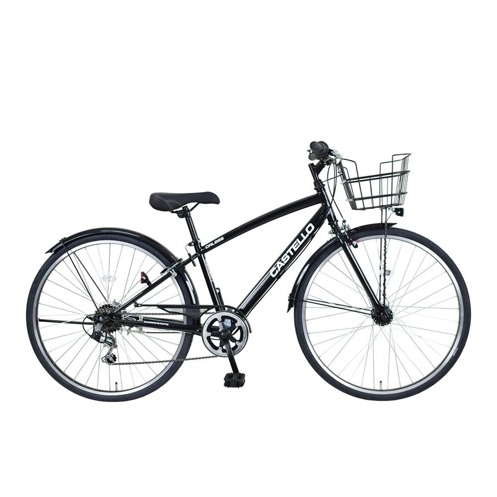 【自転車】26年モデル クロスバイク カステッロ CASTELLO2 26インチ 外装6段 G6HD ブラック