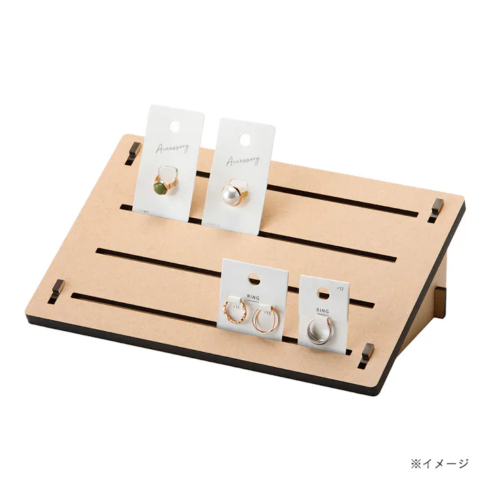 【CDM LC】ピアスディスプレイ A4(溝タイプ)【別送品】