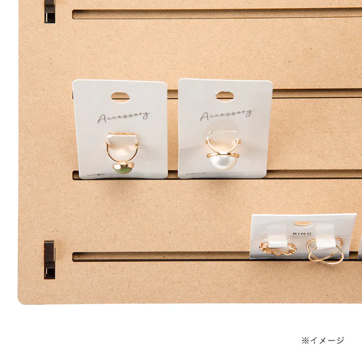 【CDM LC】ピアスディスプレイ A4(溝タイプ)【別送品】