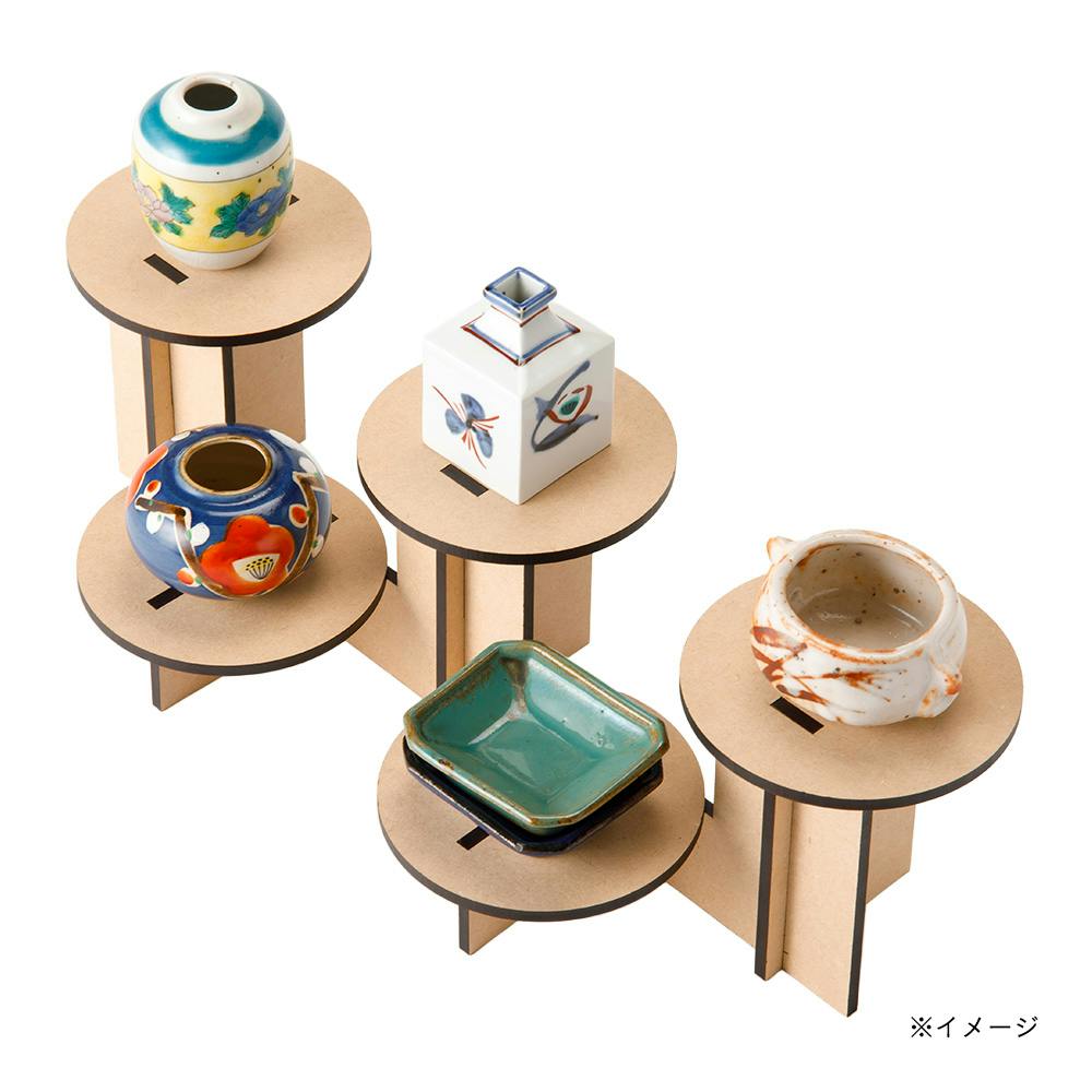 CDM LC】ひな壇ディスプレイ 5段(マルシェ什器)【別送品】 | 木材 通販