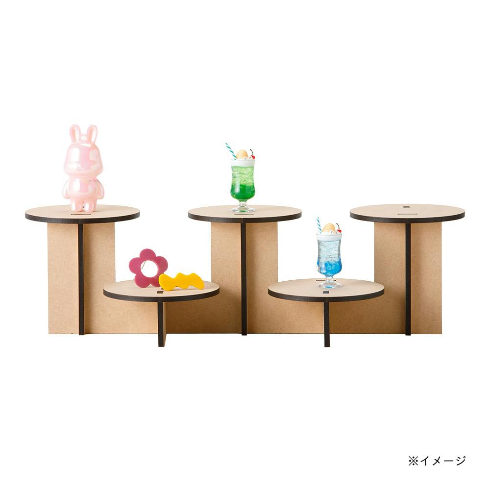 CDM LC】ひな壇ディスプレイ 5段(マルシェ什器)【別送品】 | 木材 通販
