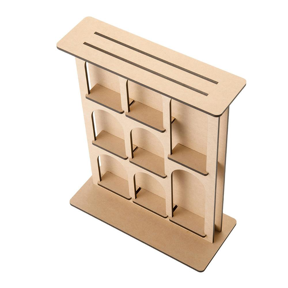 ま*ご様 【Dual Duty】レトロな木製什器 CDM LC】MADO 8窓(マルシェ什器)【別送品】 | 木材 通販