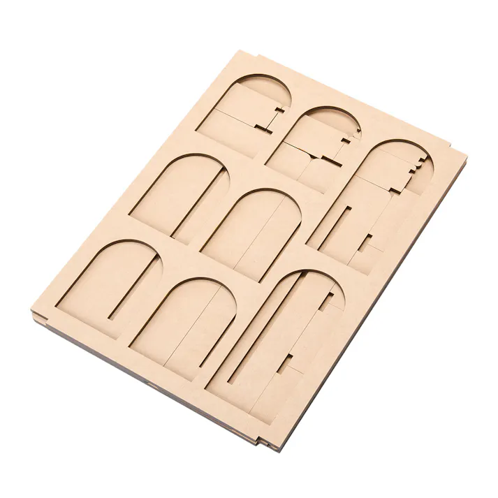 【CDM LC】MADO 8窓(マルシェ什器)【別送品】