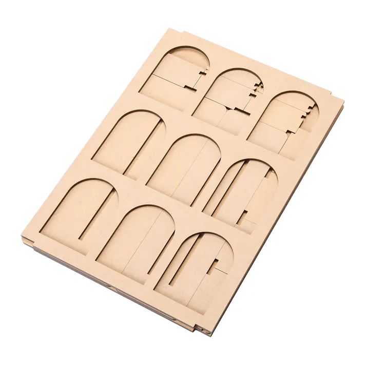 【CDM LC】MADO 9窓(マルシェ什器)【別送品】