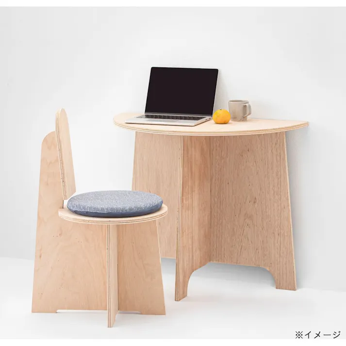 【CDM】5° CHAIR Rと直線の椅子【別送品】