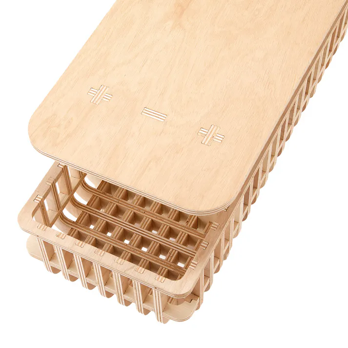 【CDM】KUJIRA かご付きベンチ【別送品】