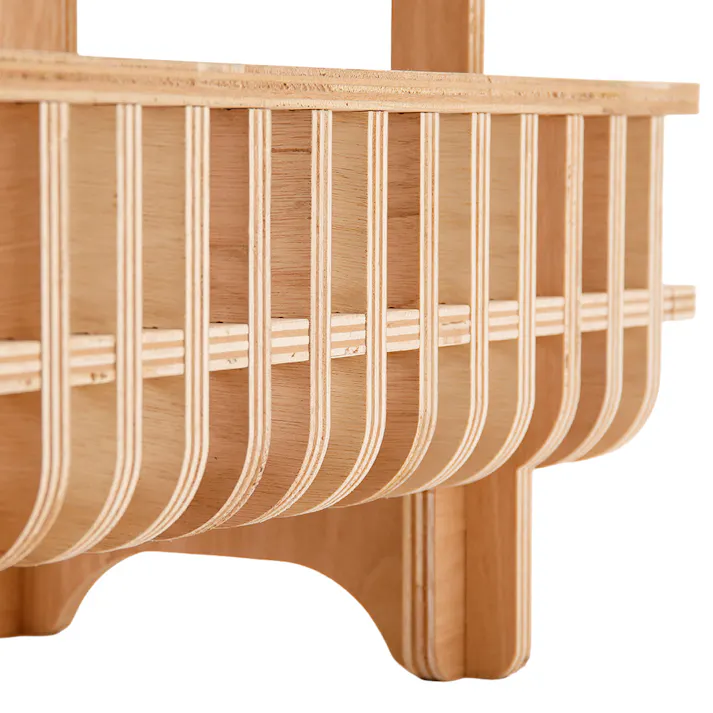 【CDM】KUJIRA かご付きベンチ【別送品】