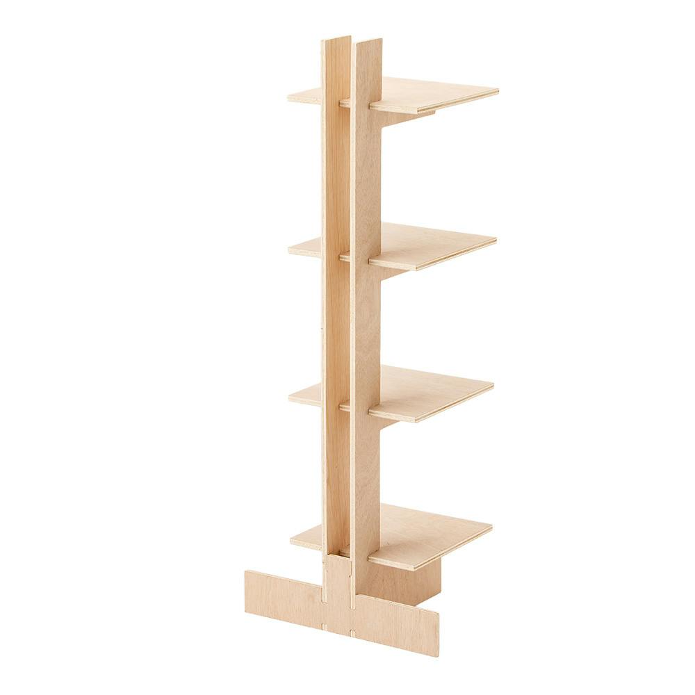 CDM】PLYWOOD TOWER SHELF L4段カク【別送品】 | 本棚・書棚・ブック