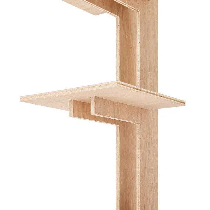 【CDM】PLYWOOD TOWER SHELF L4段カク【別送品】