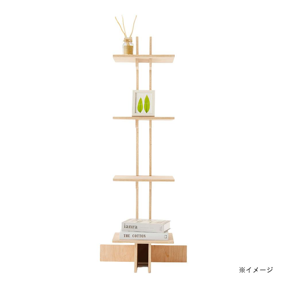 CDM】PLYWOOD TOWER SHELF L4段カク【別送品】 | 本棚・書棚・ブック