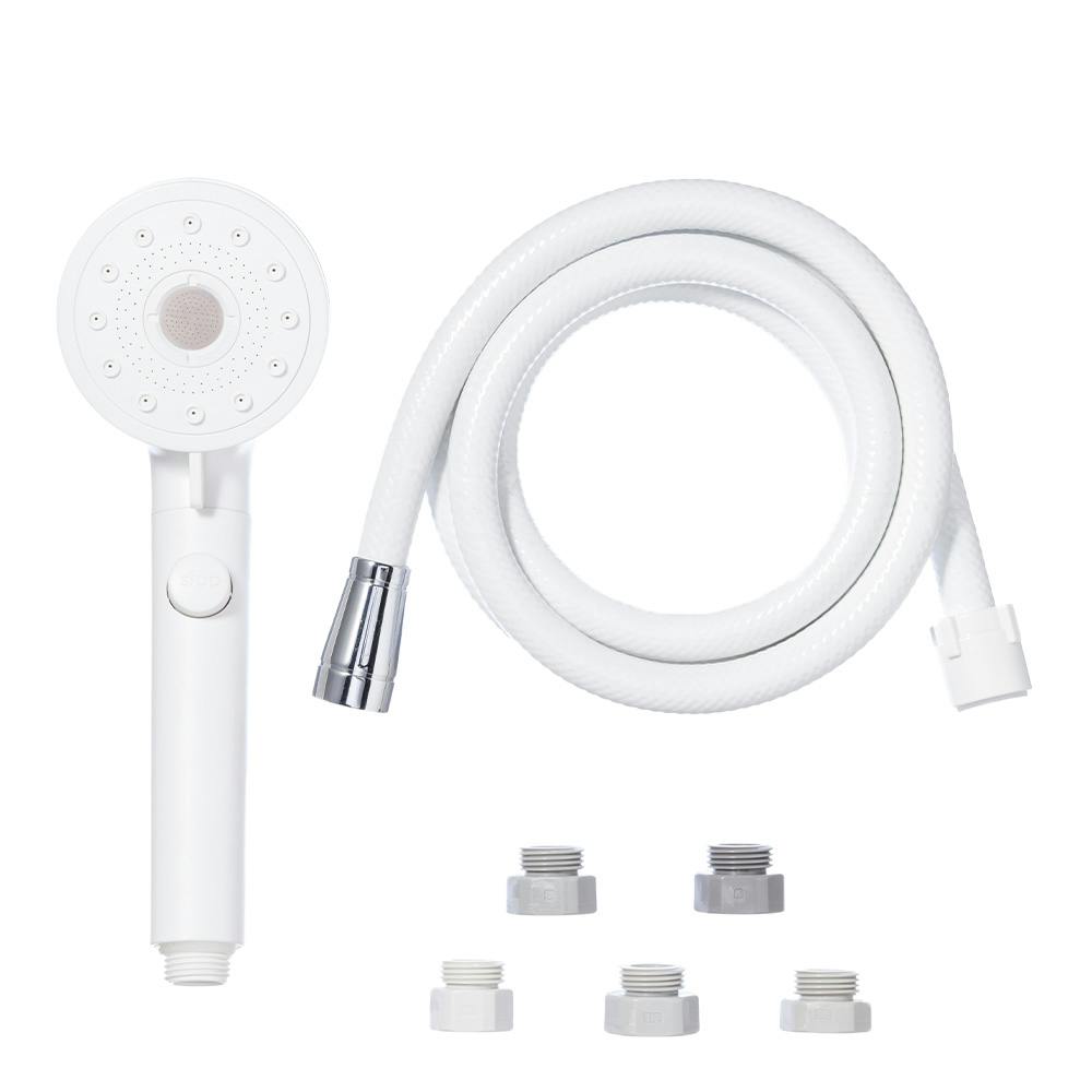 カインズ ナノバブルシャワーヘッド・ホースセット ホワイト