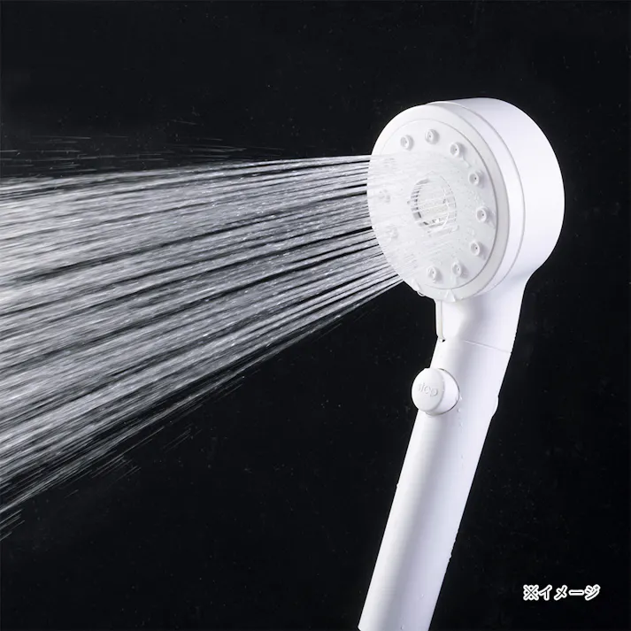カインズ ナノバブルシャワーヘッド・ホースセット ホワイト